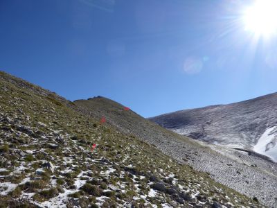 Montée crête dévers