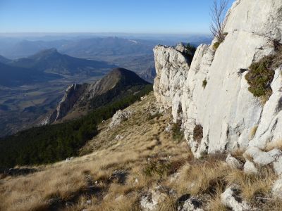 Crête contrebas