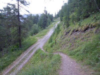 Croisement chemin Boussolenc