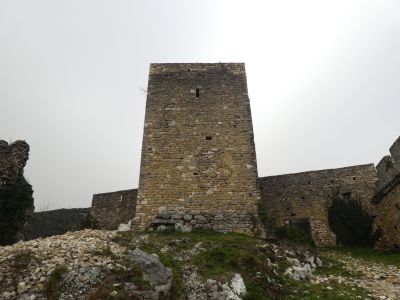 Vue château Saint-Montan 2