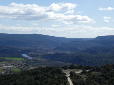 Vue Gorges Ardèche