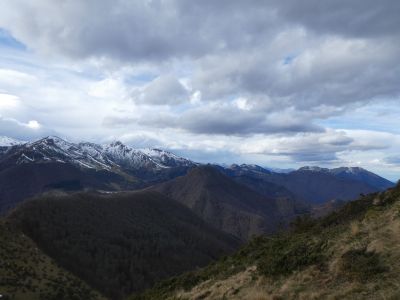 Vue sommets Haut-Garonnaises