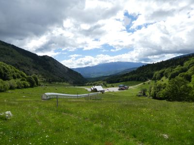 Vue station Mijanès