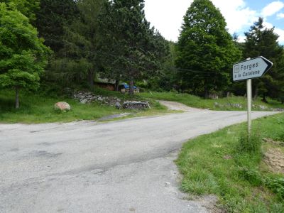 Intersection D25 retour