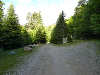 Croisement départ Restanque