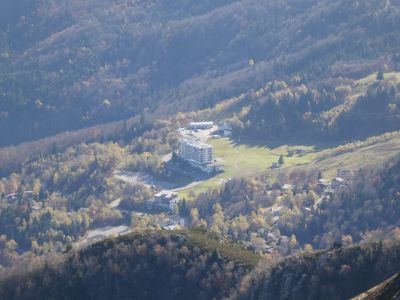 Vue Monts Olmes ski