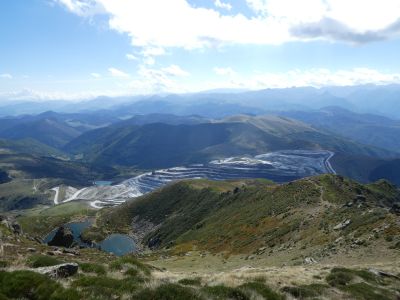 Vue carrière talc