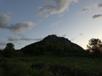 Vue château Montségur