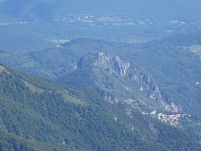 Vue château Montségur 4