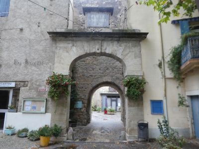 Vue porte Bize-Minervois