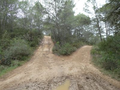 Croisement après Jonquières