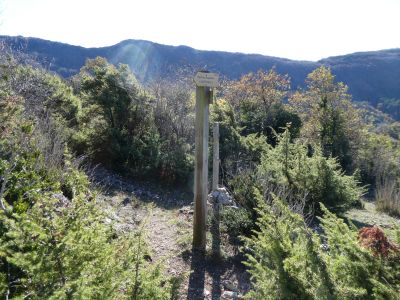 Croisement Sentier Cathare