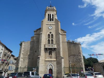 Vue église Sigean