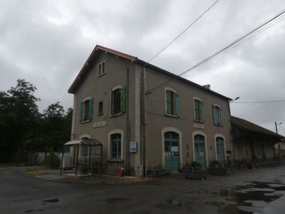 Vue gare Chalabre