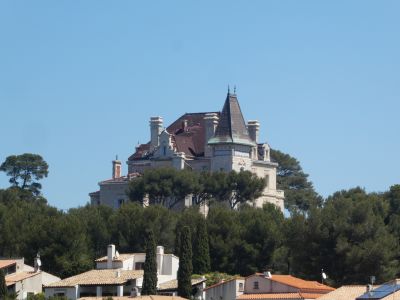 Vue château Sausset
