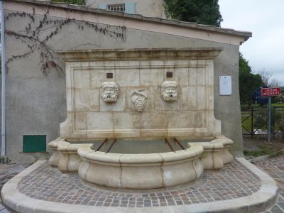 Vue Fontaine Bacchus
