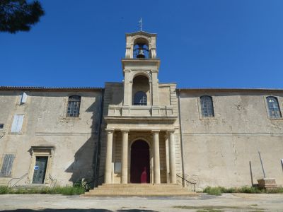 Vue temple Gallargues