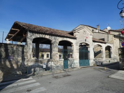 Vue école Barjac