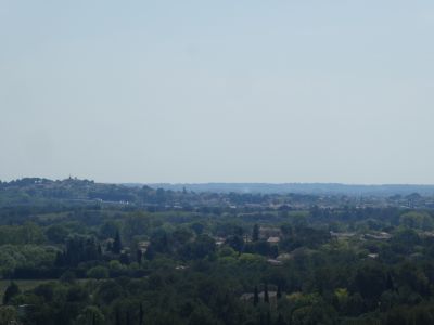 Vue Gallargues-le-Monteux