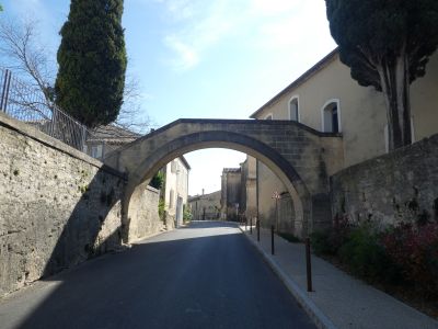 Vue pont Aujargues