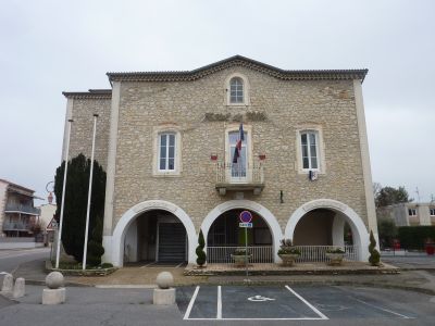 Vue mairie Salindres