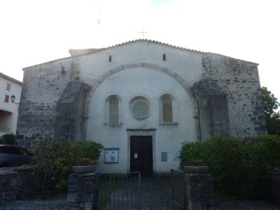 Vue église Mialet