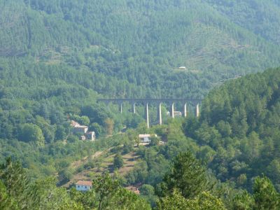 Vue Viaduc Chamborigaud