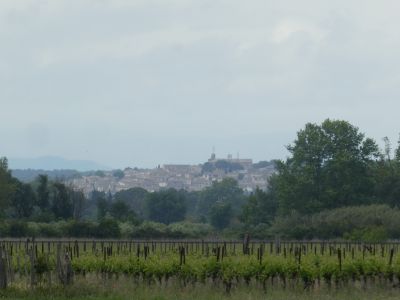 Vue Gallargues-le-Monteux