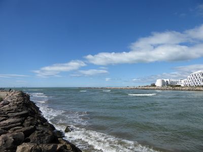 Vue embouchure Vidourle