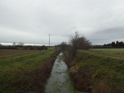 Vue canal irrigation