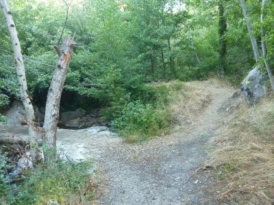 Croisement fin route