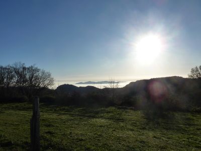 Vue mer nuages