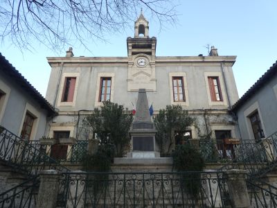 Vue mairie Aulas