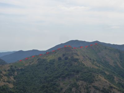 Vue descente Borgne