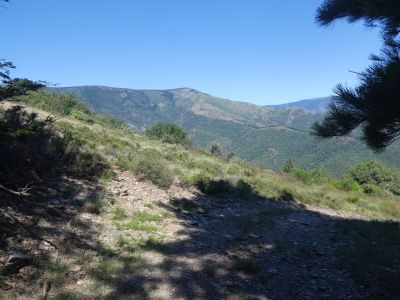 Croisement montée sommet