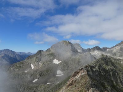 Vue sommets Gorgutes