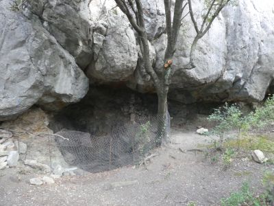 Vue grotte Château