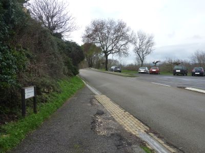 Croisement fin village