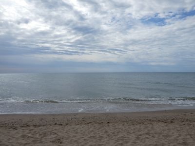 Arrivée Portiragnes Plage