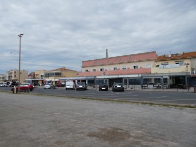 Vue commerces Portiragnes