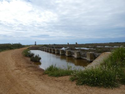 Vue barrage anti-sel