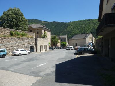 Croisement parking Château