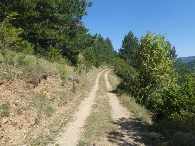 Croisement GR670 retour