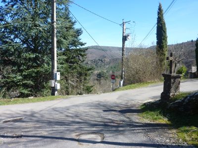 Croisement Route Causse 2