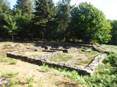 Vue villa gallo-romaine