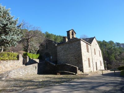 Vue église Saint-Privat