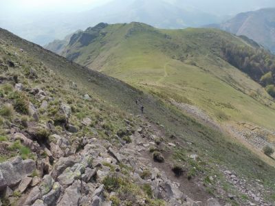 Vue descente Buztanzelhai