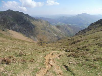 Vue descente Buztanzelhaiko Lepoa