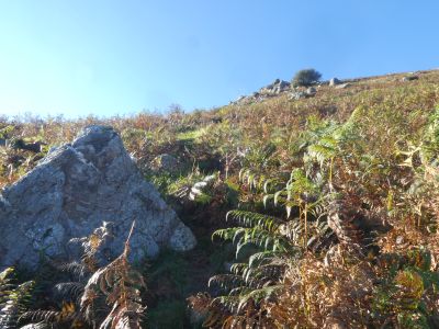 Rocher montée Oilarandoi