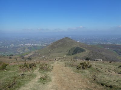 Vue descente Mondarrain